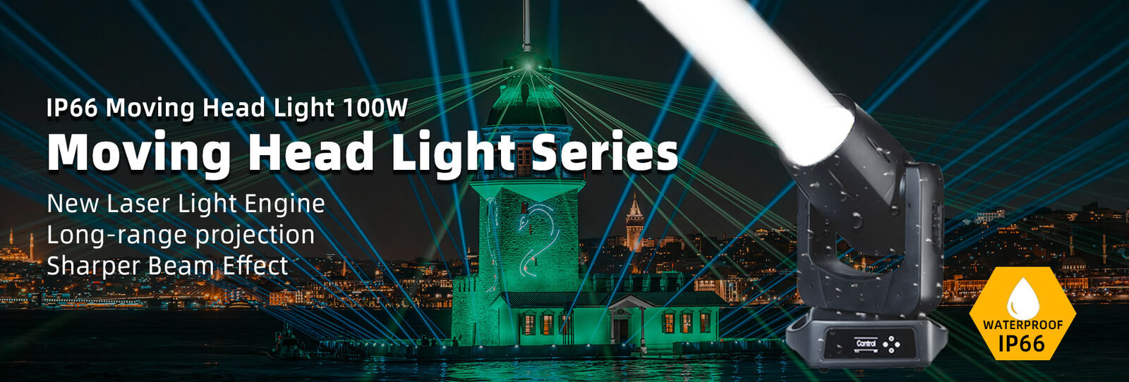 एलईडी बीम मूविंग हेड लाइट