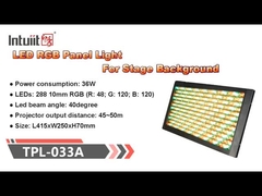 स्टेज और क्लब के लिए एलईडी पैनल फ्लड लाइट