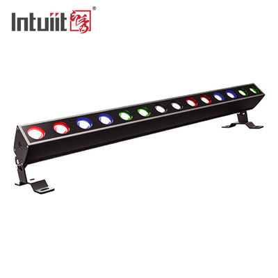 IP65 DMX 14x10w RGBW 4in1 एलईडी आउटडोर बिल्डिंग वॉश वाटरप्रूफ वॉल वॉशर लाइट स्टेज लाइट्स