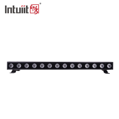 DMX512 14*10w RGBW 4in1 पिक्सेल एलईडी वॉलवॉशर बार IP65 वाटरप्रूफ डीजे वेडिंग सिटी इवेंट्स स्टेज आउटडोर एलईडी वाश लाइट