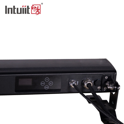 DMX512 14*10w RGBW 4in1 पिक्सेल एलईडी वॉलवॉशर बार IP65 वाटरप्रूफ डीजे वेडिंग सिटी इवेंट्स स्टेज आउटडोर एलईडी वाश लाइट