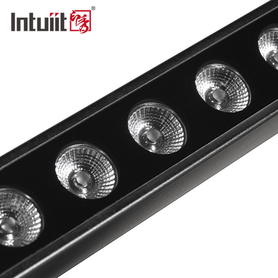 पेशेवर स्टेज इफेक्ट लाइट 1 मीटर लंबाई DMX 16x5W RGBW 6in1 वॉल वॉशर एलईडी पिक्सेल बार