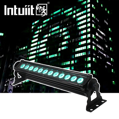 ध्वनि सक्रिय dmx 0.5 मीटर 12pcs 3W 3in1 rgb एलईडी प्रकाश पट्टी दीवार धोने पट्टी प्रकाश पेशेवर एलईडी दीवार वॉशर प्रकाश
