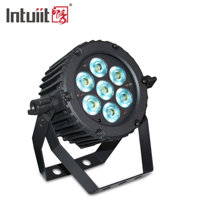 एलईडी स्टेज लाइट 7X22W आरजीबी एल्यूमीनियम DMX512 शादी समारोह के लिए एलईडी पार लाइट