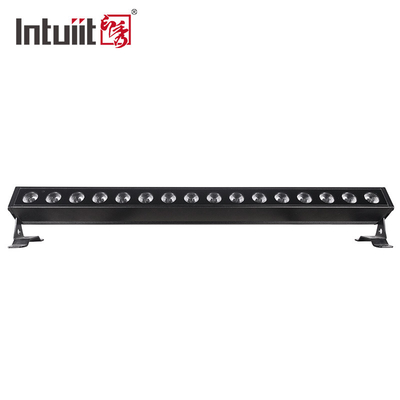 IP65 16*5w आरजीबीडब्ल्यू एलईडी स्टेज लाइट DMX512 स्टेज लाइट्स के साथ वॉल बार एलईडी लाइट्स डिस्को