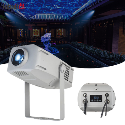 वाटरप्रूफ IP65 400w गोबो प्रोजेक्टर लाइट कस्टम लोगो घुमावदार गोबो लाइट कॉरिडोर सीढ़ियों के लिए इमारतें विज्ञापन लाइट