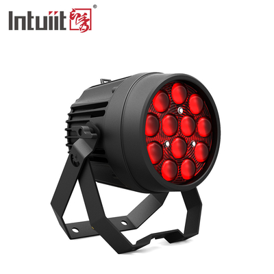 12x10W शक्तिशाली डिस्को लाइट्स DMX 512 ध्वनि सक्रिय एलईडी Par कैन मंच रोशनी