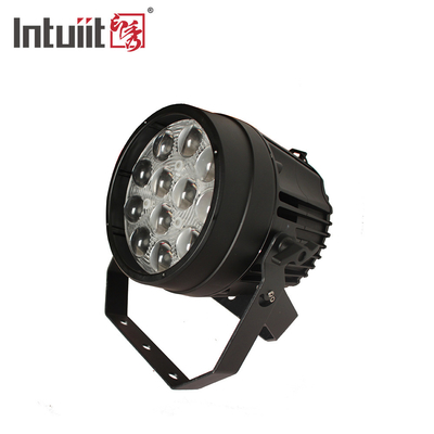 एल्यूमीनियम मिश्र धातु एलईडी फ्लैट पार 12x10W RGBW 4in1 DMX512 के लिए डिस्को पार्टी स्टेज शादी समारोह थिएटर प्रभाव प्रकाश व्यवस्था