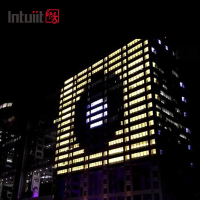 DMX512 आरजीबी रंग बदलने 45w धोने पट्टी प्रकाश IP65 बाहर की दीवार वॉशर एलईडी
