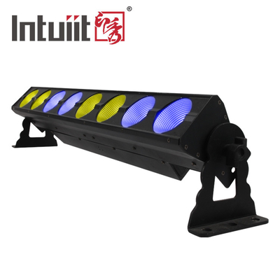DMX कंट्रोल 8 × 15W RGB 3 इन 1 COB एलईडी इफेक्ट लाइट