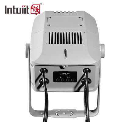 100W वाटरप्रूफ आउटडोर प्रोजेक्टर लाइट IP65 एलईडी बीम इफेक्ट DMX DMX512 कंट्रोल मोड के साथ गोबो प्रोजेक्टर