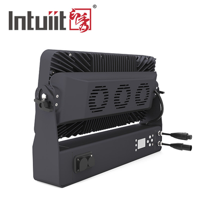 आउटडोर 400W आरजीबीडब्ल्यू 4in1 एलईडी बाढ़ प्रकाश IP65 एलईडी सिटी रंग पुल निर्माण के लिए
