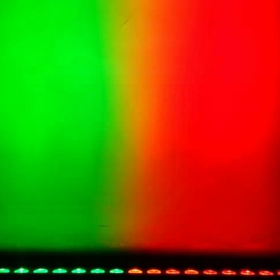 18x8W DMX512 RGBW 4 में 1 वॉल वॉशर एलईडी लाइट्स आउटडोर रैखिक प्रकाश पार्टी मंच प्रकाश व्यवस्था के लिए