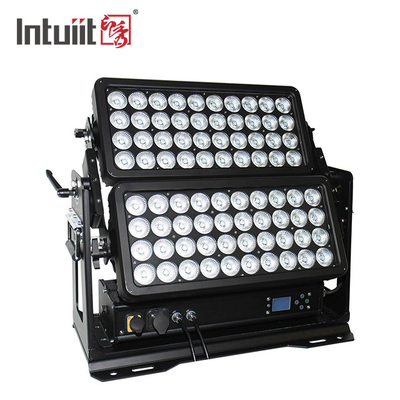 400W 800W 1500W IP65 आउटडोर वाटरप्रूफ सिटी रंग आरजीबीडब्ल्यू स्ट्रोब स्टेज लाइटिंग डीएमएक्स एलईडी वॉल वॉशर लाइट