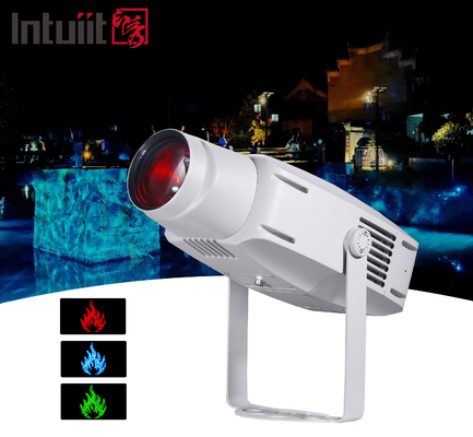 400W विज्ञापन रोशनी घुमा छवि GOBO लोगो प्रोजेक्टर प्रकाश DMX512 परिदृश्य दीपक