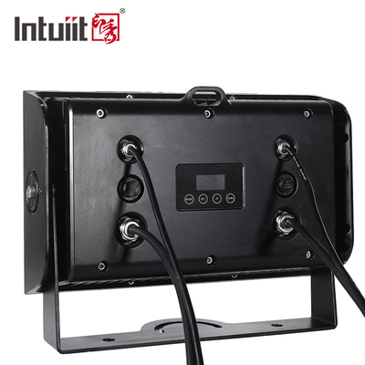 रिमोट कंट्रोल के साथ 8 × 15W RGBW बैटरी संचालित एलईडी स्टेज लाइट