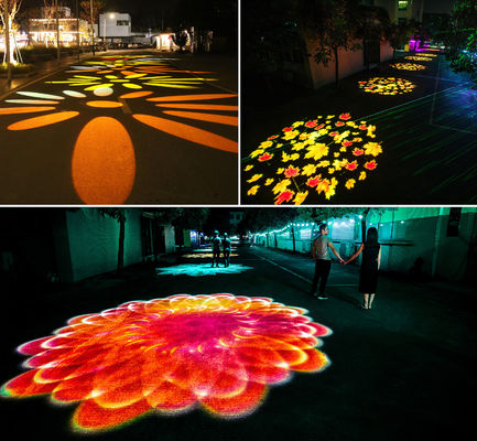 100W वाटरप्रूफ IP65 आउटडोर इंडोर कस्टम विज्ञापन गोबो एलईडी लोगो प्रोजेक्टर लाइट