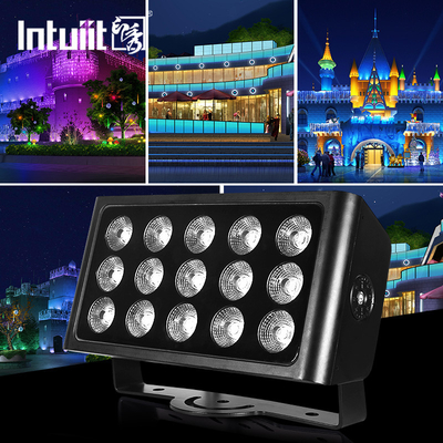 80W Dmx512 Ip65 Rgbw 4in1 एलईडी वॉलवॉशर डीजे वेडिंग स्टेज सिटी कलर आउटडोर फ्लड एलईडी वाश लाइट