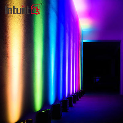 4*12W LED Par Can IP54 रेनप्रूफ बैटरी चालित वायरलेस DMX रिमोट कंट्रोल RGBW 4in1 स्टेज डीजे वॉश लाइट अपलाइटिंग