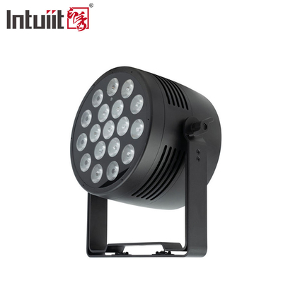 डीजे लाइट 18pcs 20W 6IN1 RGBWA-UV फ्लैट Par आउटडोर आर्किटेक्चरल वॉश लाइट IP65 18x20W एलईडी वाटरप्रूफ Par