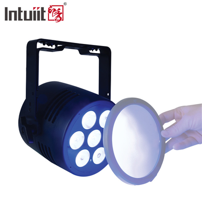 7x20W RGBWAUv 6in1 Par Uplight एलईडी Par स्टेज लाइटिंग