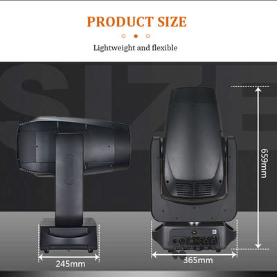 आउटडोर वाटरप्रूफ IP66 280W CMY BSW DMX एलईडी बीम स्पॉट वॉश स्टेज होटल गार्डन के लिए मूविंग हेड लाइट