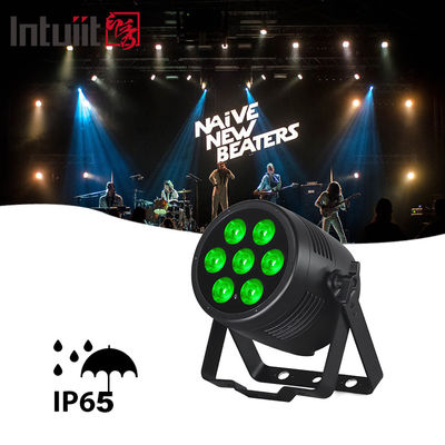7x20W RGBWAUv 6in1 Par Uplight एलईडी Par स्टेज लाइटिंग