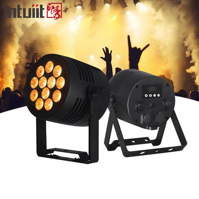 12x20W RGBWAUV 6in1 DMX नियंत्रण एलईडी पार लाइट डीजे क्लब मंच रोशनी