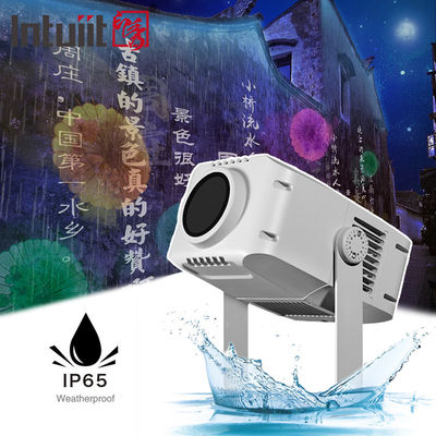 100W वाटरप्रूफ आउटडोर प्रोजेक्टर लाइट IP65 एलईडी बीम इफेक्ट DMX DMX512 कंट्रोल मोड के साथ गोबो प्रोजेक्टर