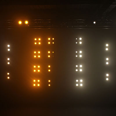 अंधाधुंध जलरोधक 4 आंखें स्टेज अंधाधुंध प्रकाश 4x90w Dmx512 एलईडी दर्शकों कोब अंधाधुंध प्रकाश