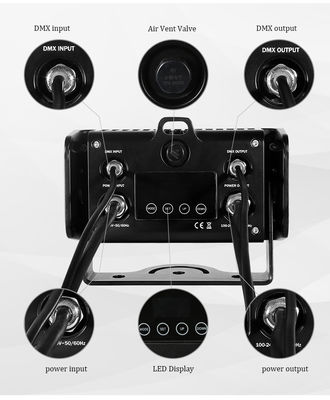 6x5W वाटरप्रूफ Ip65 स्क्वायर Rgbw एलईडी आउटडोर फ्लडलाइट आउटडोर गार्डन लैंडस्केपिंग डेकोरेटिव स्क्वायर एलईडी स्पॉटलाइट्स फ्लडलाइट्स