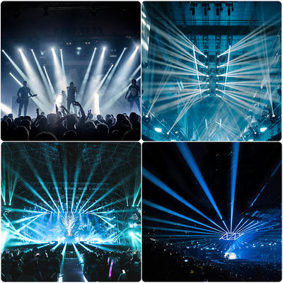 280W बीम मूविंग हेड स्टेज लाइट्स BSW इंडोर आउटडोर स्टेज प्रोजेक्ट के लिए मूविंग हेड लाइट