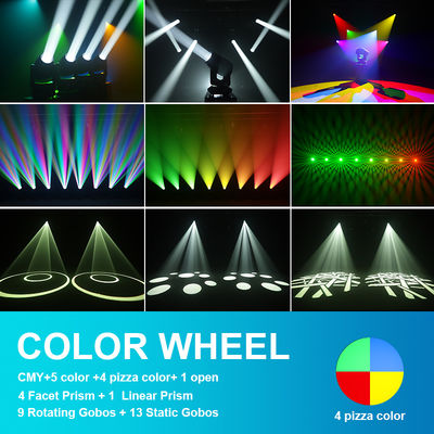 IP66 Waterproof 280W LED Beam Spot Wash Moving Head Light CMY Outdoor Stage Concert Scenic Rave Festival DMX512