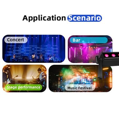 24*2W RGBW 4in1 एलईडी वॉलवॉशर बार