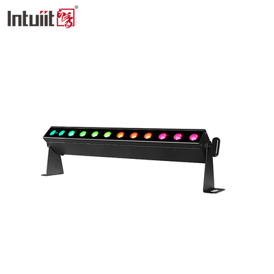 IP20 स्टेज इवेंट पार्टी वेडिंग 12x2W RGBW DMX बैटरी संचालित एलईडी वॉल वॉशर अपलाइट