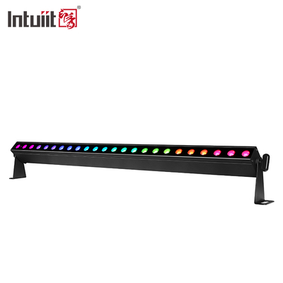 उच्च गुणवत्ता वाला 24X2W बैटरी संचालित RGBW 4इन1 DMX512 स्टेज लाइट एलईडी वॉल वॉशर