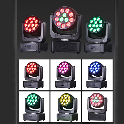 12*8W मूविंग हेड एलईडी डीजे लाइट RGBW वॉश बीम DMX512 साउंड एक्टिवेटेड स्टेज लाइटिंग शादी, डिस्को पार्टियों के लिए