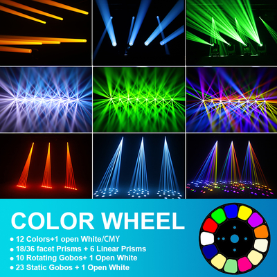 2025 नई 100W लेजर मूविंग हेड लाइट्स फॉर वेडिंग KTV DJ DMX512 कंट्रोल मोड