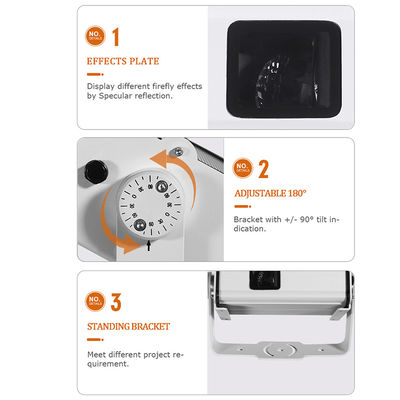 13W आउटडोर फायरफ्लाई गार्डन लाइट्स स्टार प्रोजेक्टर लेजर क्रिसमस रोशनी आरजीबी