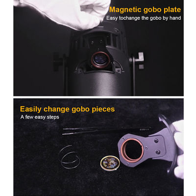 60w LED IP65 Waterproof Advertising Projection Lamp Outdoor Gobo Projector