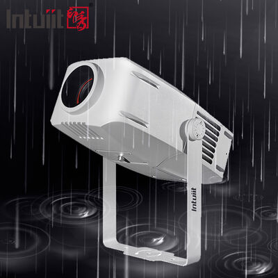 आउटडोर वाटरप्रूफ 400W एलईडी लोगो प्रोजेक्टर लाइट IP65 लैंडस्केप प्रोजेक्शन गोबो इफेक्ट के लिए