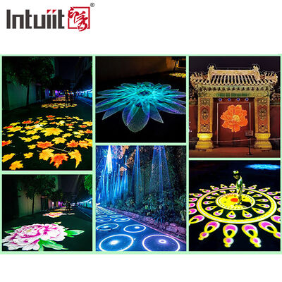 आउटडोर विज्ञापन रोशनी 100W से 400W एलईडी गोबो लाइट बिजनेस साइन वॉल प्रोजेक्शन लैंप