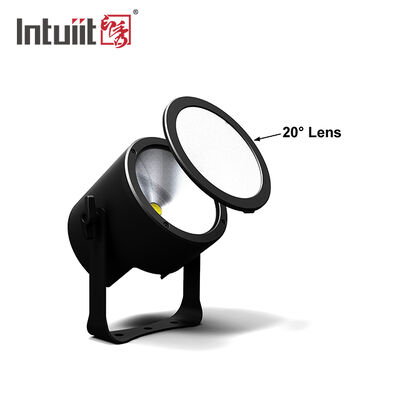 120W 4in1 RGBW रंग COB PAR स्टेज लाइट्स हाई पावर कॉब पार लाइट