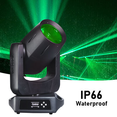 100W IP66 Moving Head CMY Laser Moving Head Black Aluminum for Theater Garden Lighting DJs
