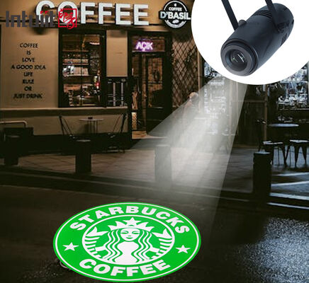 लोगो प्रकाश प्रोजेक्टर एलईडी 40W घूर्णन गोबो प्रोजेक्टर प्रकाश