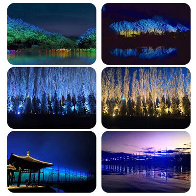 आरजीबीडब्ल्यू स्टेज लाइट आउटडोर फ्लड लाइट एलईडी फ्लड 1500W वाटरप्रूफ एलईडी हाई पावर डीजे वॉल वॉशर लाइट