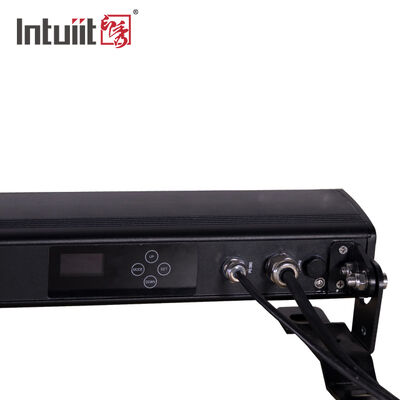 140W RGBW 4in1 IP65 वाटरप्रूफ एलईडी रैखिक वॉल वॉशर 14x10W DMX512/RDM सिटी कलर बिल्डिंग लाइटिंग