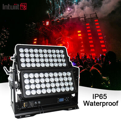 वाटरप्रूफ आउटडोर डबल एलईडी वॉल वॉशर लाइट IP65 800W RGBW DMX सिटी होटल गार्डन