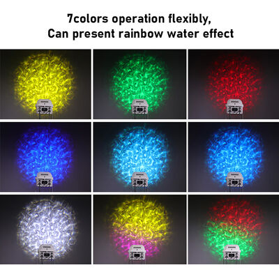 400W IP65 वाटर वेव प्रोजेक्टर लाइट LED DMX512 आउटडोर डायनामिक रिपल इफेक्ट बिल्डिंग, पूल और स्टेज के लिए