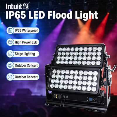 400W 800W 1500W हाई पावर एलईडी फ्लड लाइट IP65 वाटरप्रूफ DMX512 आउटडोर स्टेडियम बिल्डिंग औद्योगिक निर्माण प्रकाश व्यवस्था